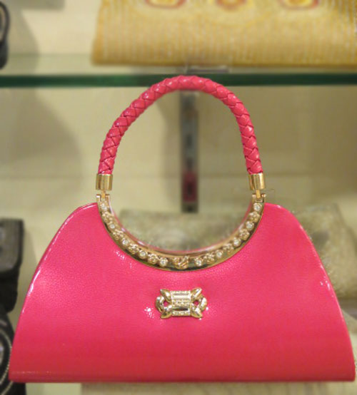 Romantic Pink Wedding Hand Bag